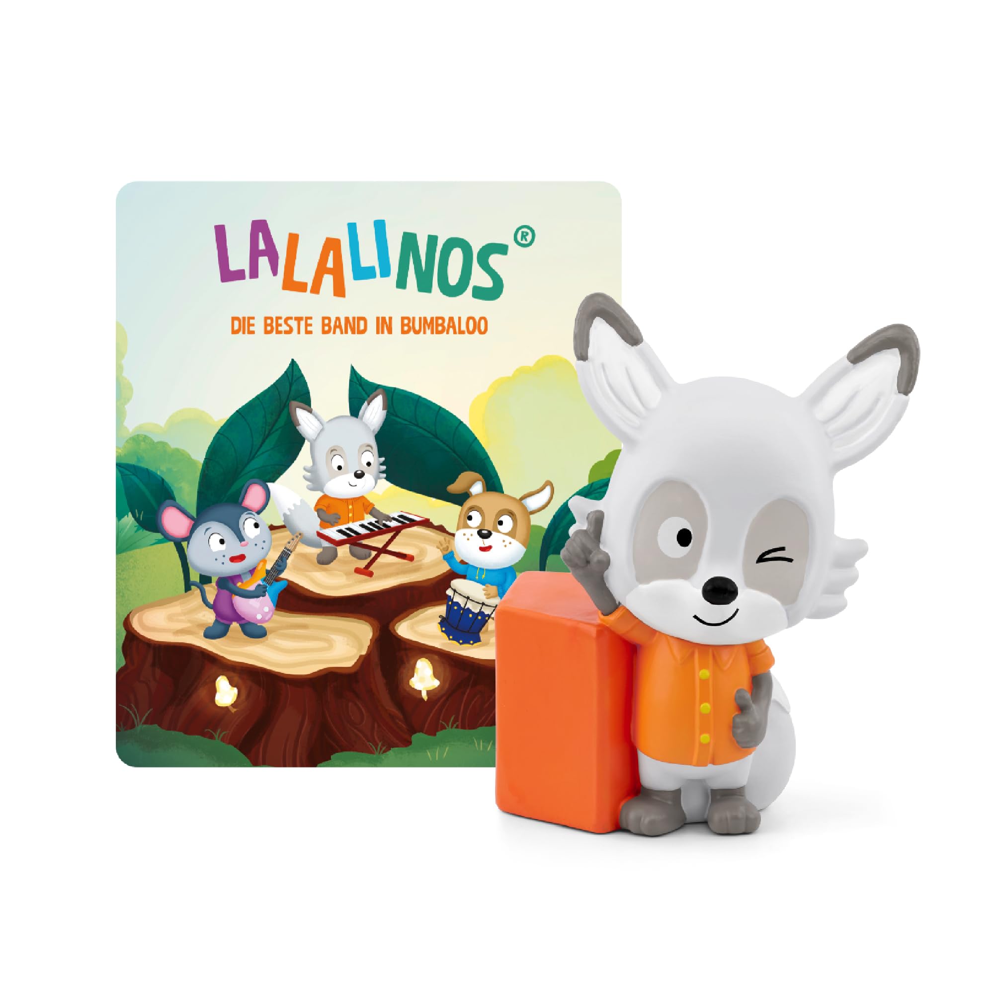 tonies Lalalinos Audio Figure for Toniebox, The Best Band in Bumbaloo, Audio Play with Songs for Children from 3 Years, Playing Time Approx. 45 Minutes