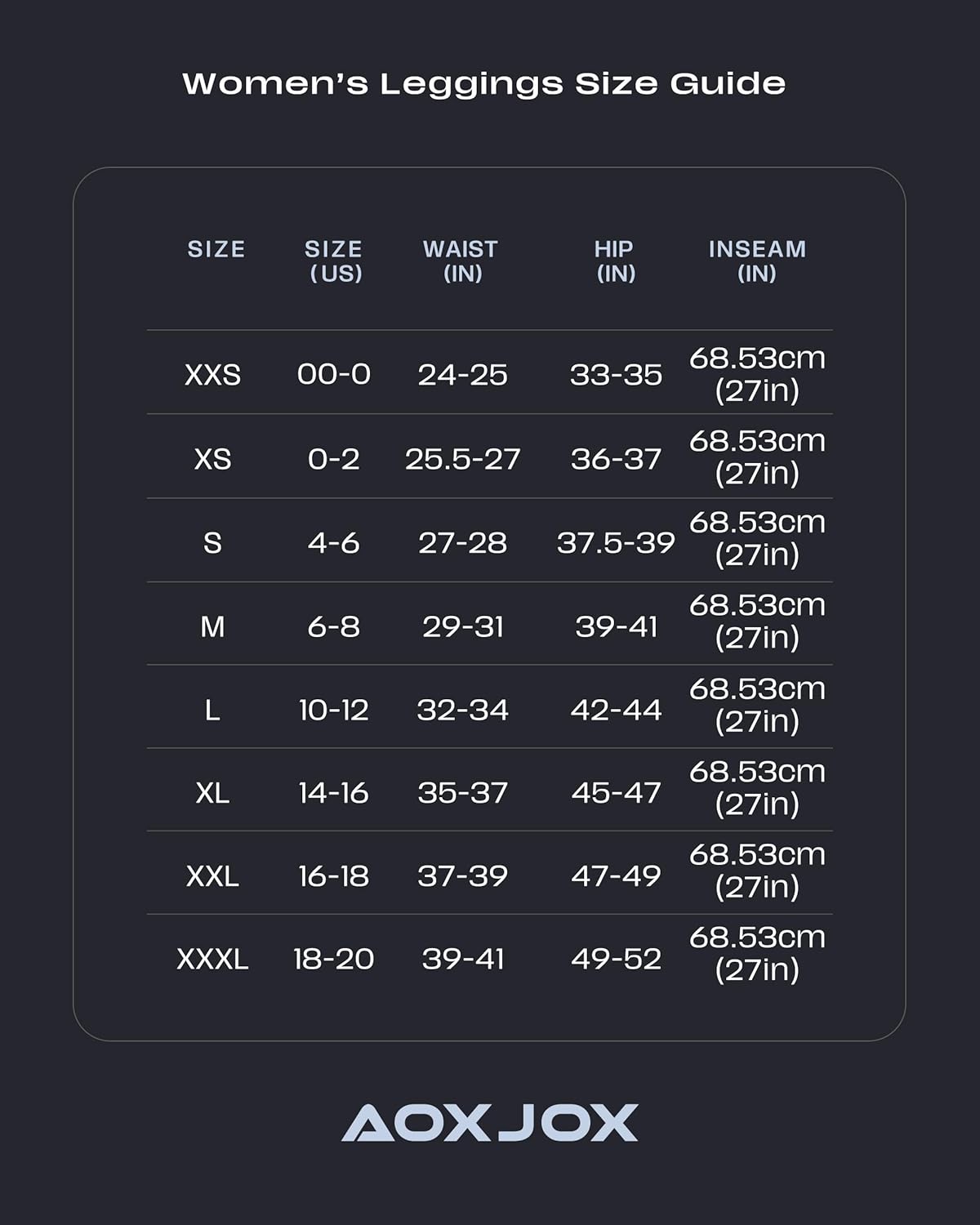 Aoxjox High Waisted Workout Leggings for Women Tummy Control High Rise Scrunch Buttery Soft Scarlett Yoga Pants - Image 5