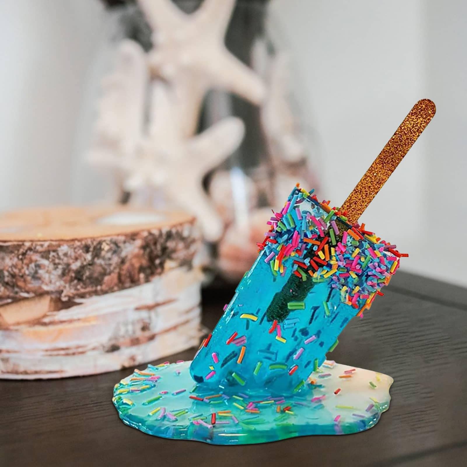 Amazon.co.jp: 溶けたアイスクリームの装飾 - 面白い創造的な溶ける氷