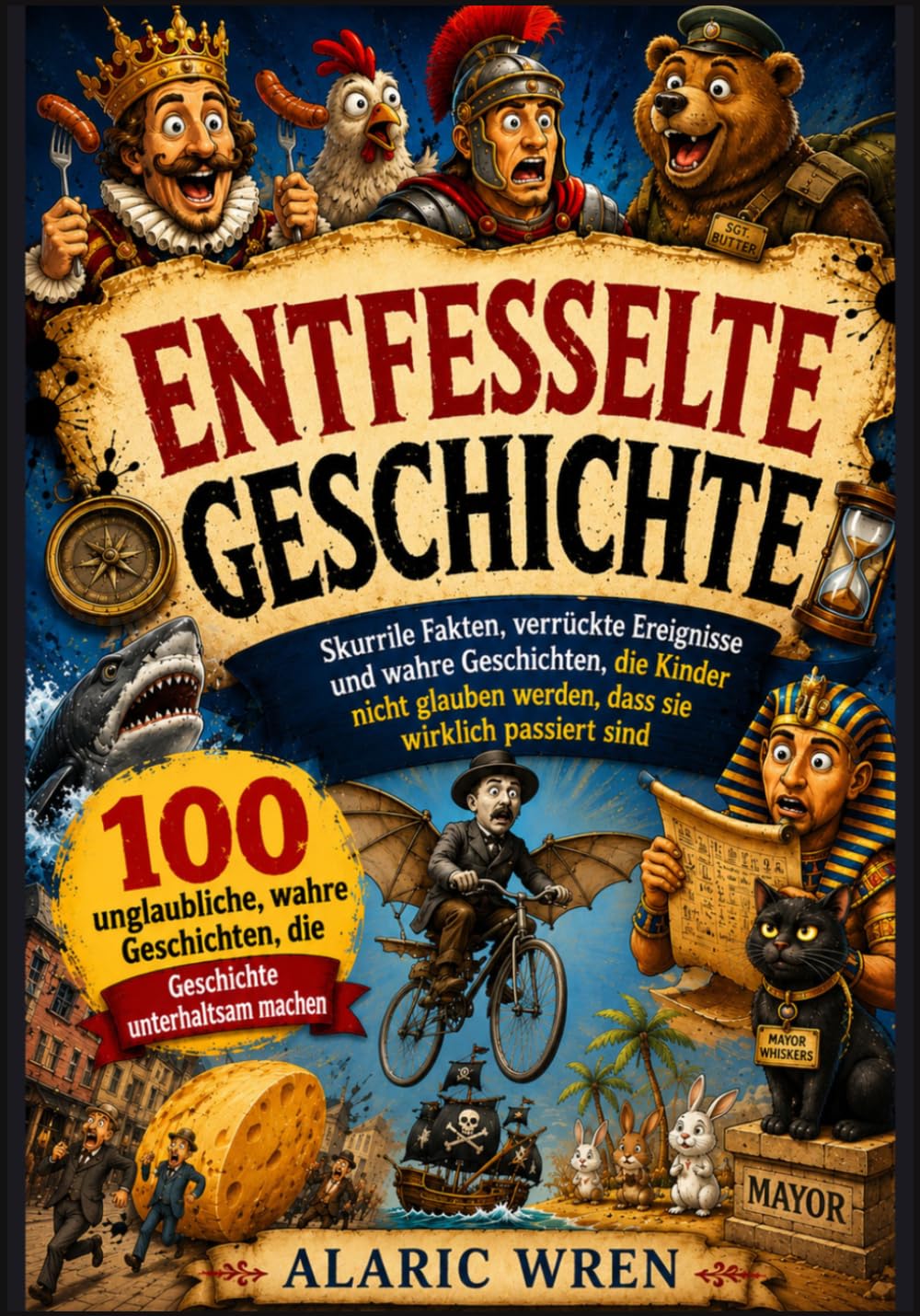Entfesselte Geschichte: Skurrile Fakten, verrückte Ereignisse und wahre Geschichten, die Kinder nicht glauben werden, dass sie wirklich passiert sind
