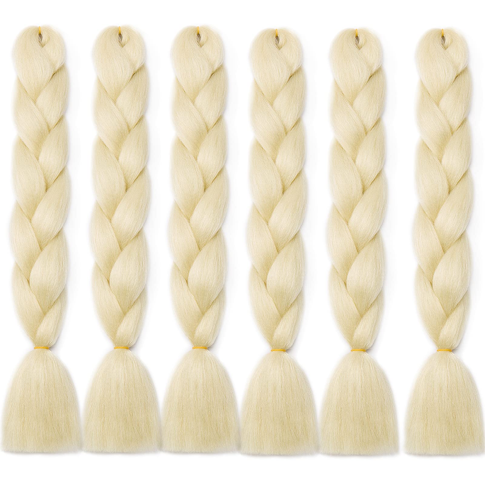 24inch Jumbo Braids Hair Extensions Ombre Braiding Hair Synthetic 3Pieces/lot Crochet Twist High Temperature African Box Braids, Sapphire Blue — view 58