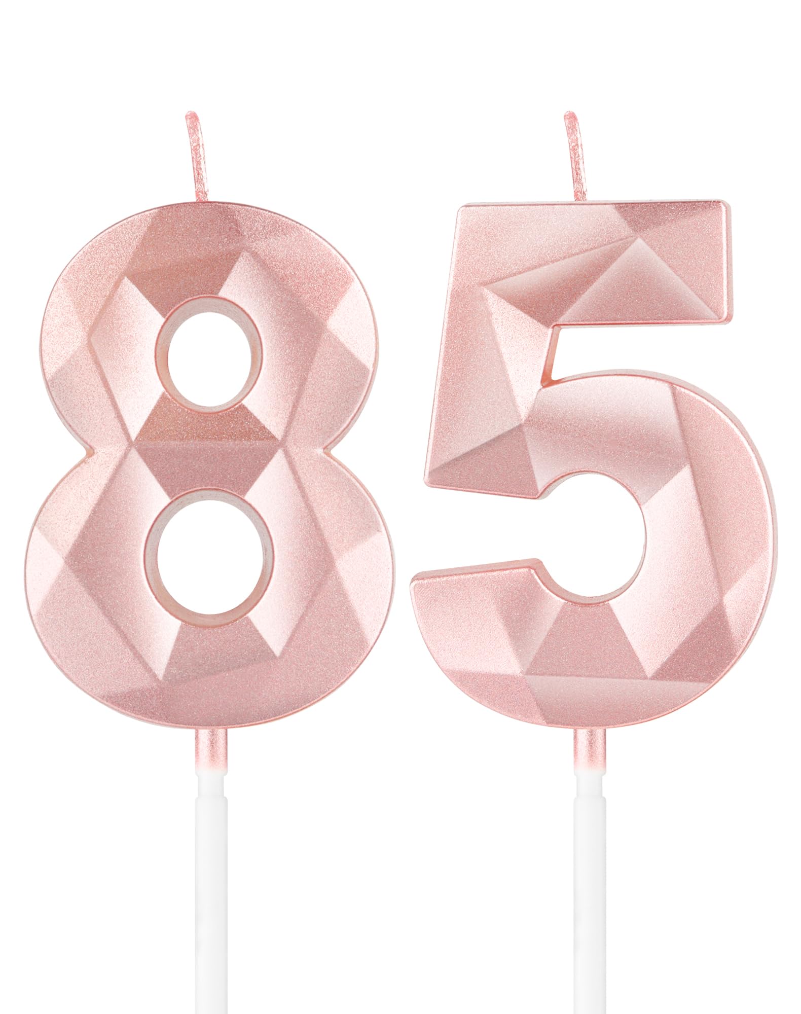Royal Blue 13th Birthday Candles, 3D Number 13 Candle for Cake, Boy Girl 13th Birthday Decorations,Sapphire Candle Topper Blue Cake Decorations for Birthday Party Wedding Anniversary Supplies — view 300