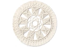Dahey Macrame Wall Hanging: Woven Tapestry Wall Art for Bohemian Home Decor