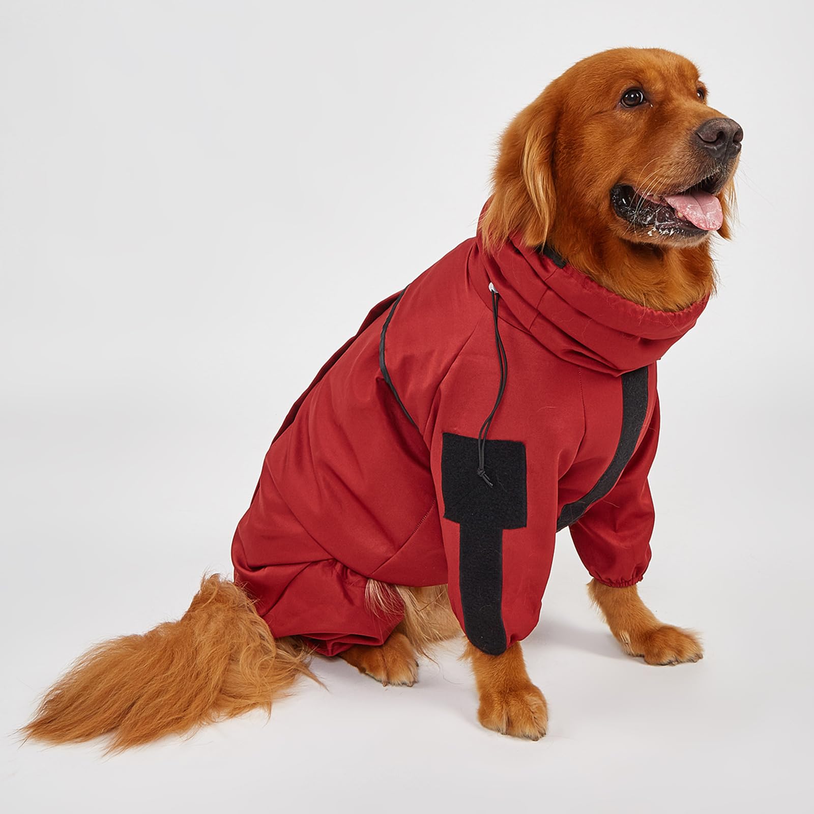 Wasserdichte Regenbekleidung für kleine bis große Hunde und Welpen, Ponchos, Regenbekleidung, wasserabweisend, wasserdichter Hunde-Regenmantel