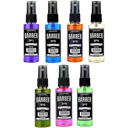 Miniatura 10 de BARBER MARMARA PUERTO RICO Limited Edition Eau de Cologne 500 ml Men's Fragrance Water Glass Bottle Gift Packaging Men's Perfume Aftershave Men