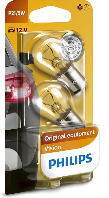 Philips 0730013 PW12499 12V 21/5W Osp Bay15D Brake/Tail & Indicator