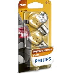 Faros Xenon Citroen C4 17238 - blister 2 lámparas bombillas de xenon p21/5w standard philips 12v 21/5w bay15d