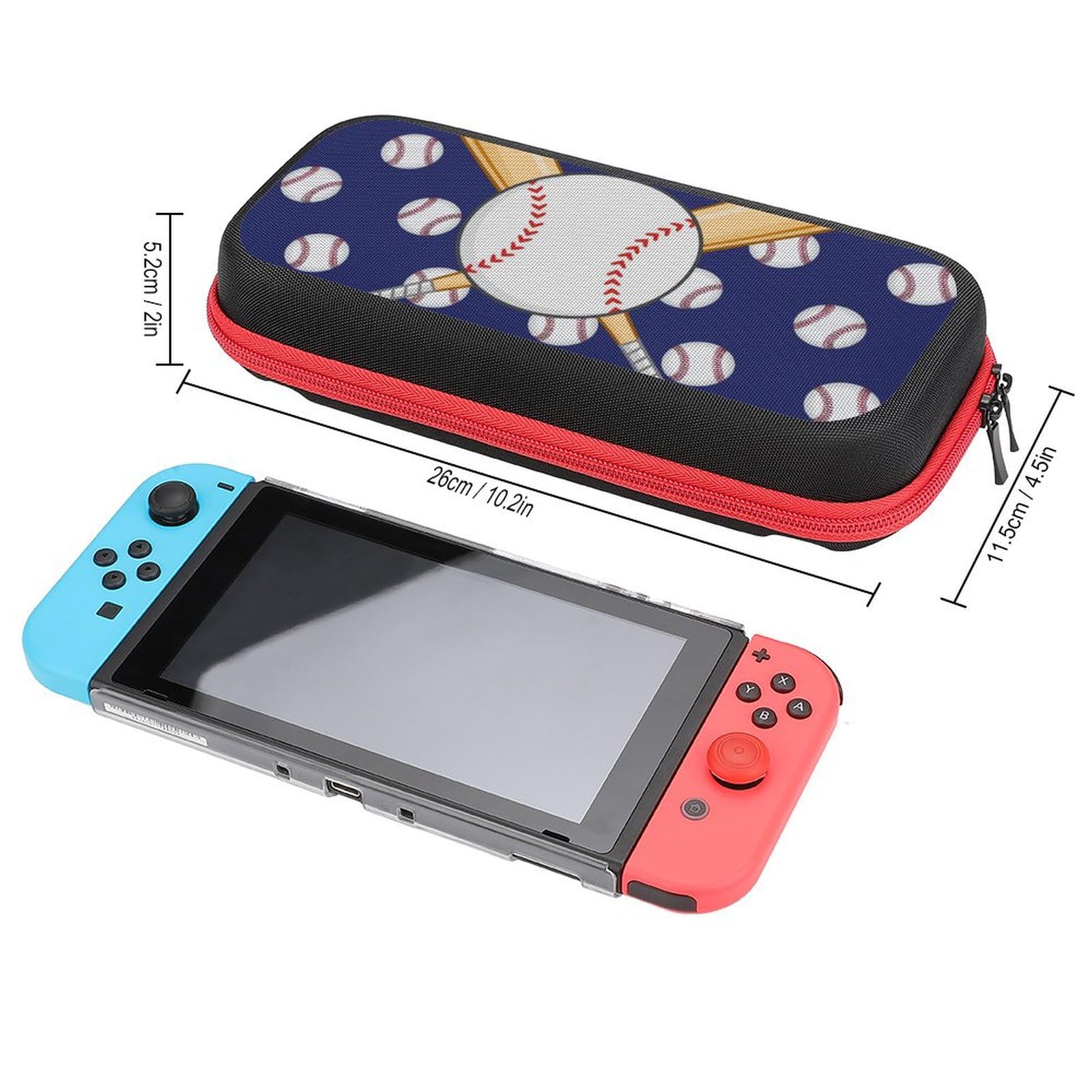 Amazon.co.jp: Switchケース ニンテンドースイッチケース 野球 ブルー