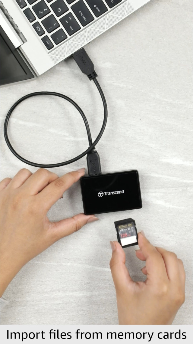 Transcend RDF8K2 External Card Reader USB 3.1 for SDXC/SDHC UHS-I