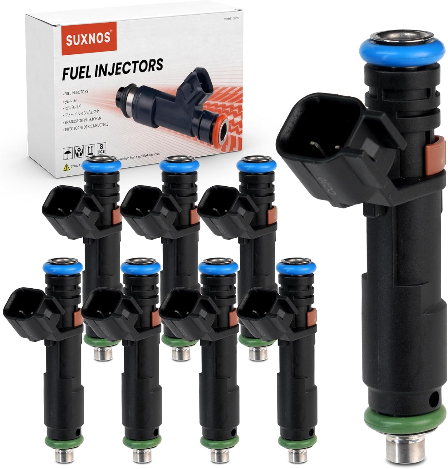 Fuel Injectors FJ817 For:/-Ford F150 F250 F350 Super Duty Expedition 2005-2007 For:/-Lincoln Navigator Mark LT 2005 2006 2007 5.4L V8 8pcs