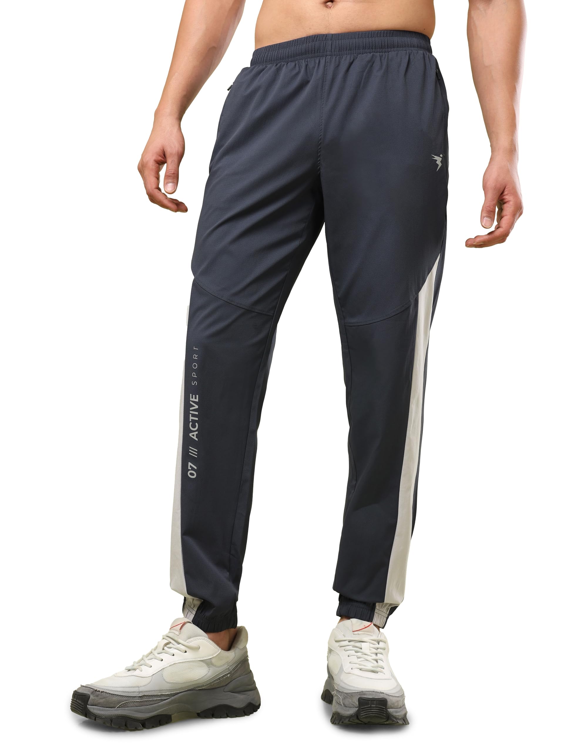 Mens Woven Regular Fit Solid Jogger for Activewear, Regular Use, Stretchable with Anti-Microbial, Quick Dry and SPF50+-image-32