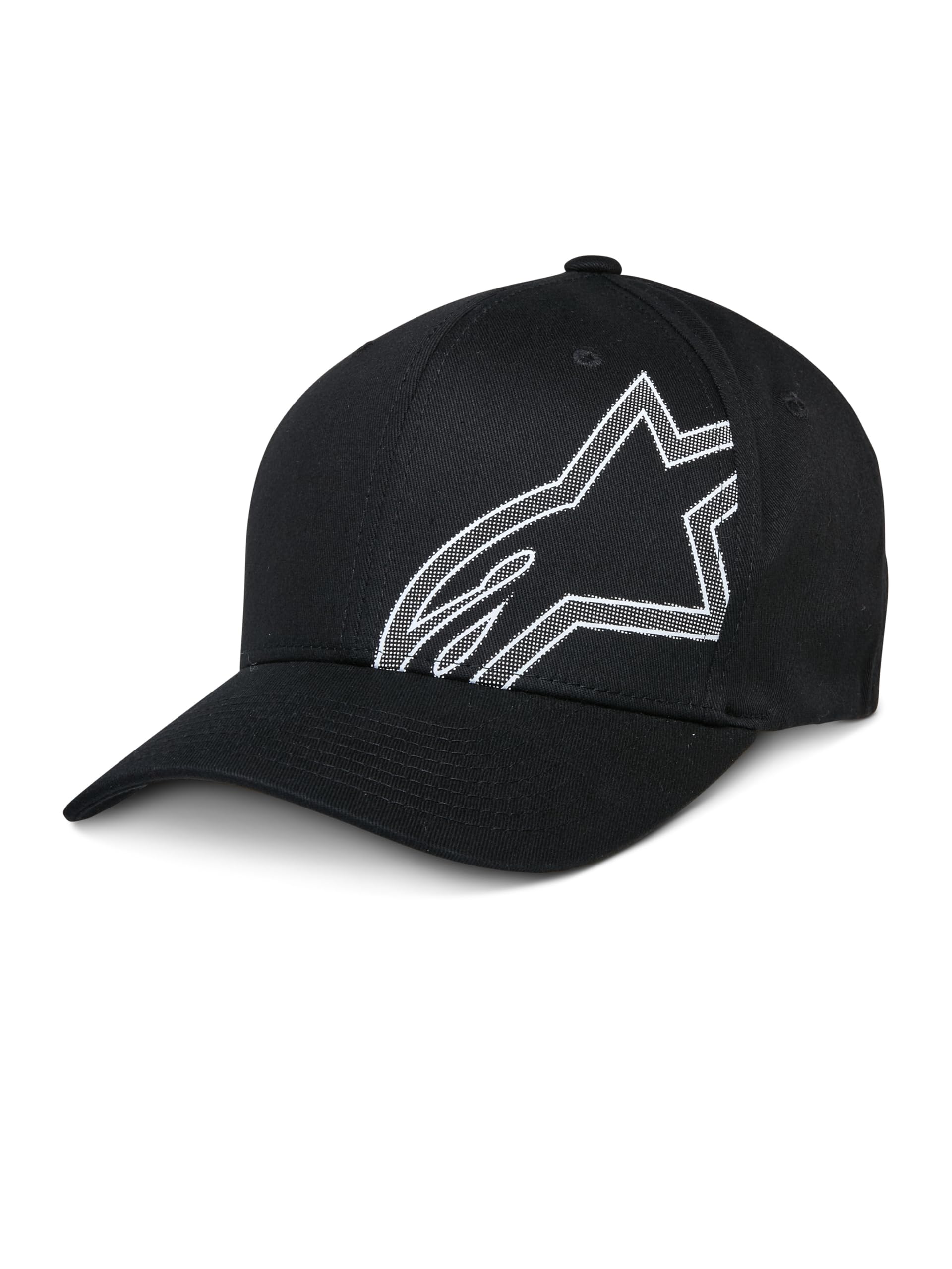 Alpinestars Men's Black Share Hat Baseball Cap, L/Xl