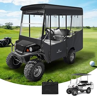 4 Passenger Golf Cart Enclosure for EZGO Express S4/TXT Long Roof