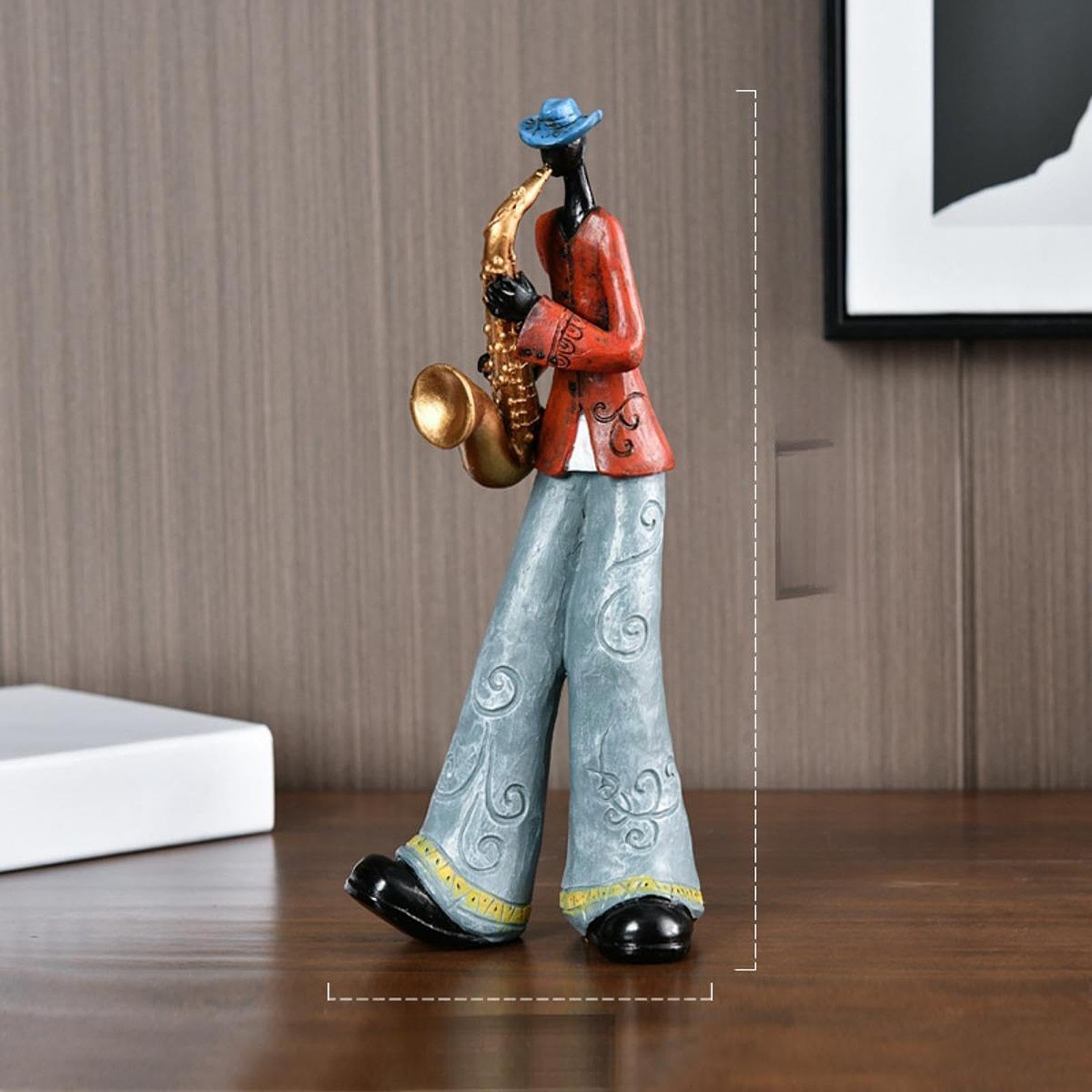 Sculture che suonano melodie, statue di gruppi rock, decorazioni per la casa, artigianato artistico, statuette di musicisti unici, set di opere d'arte decorative, statue