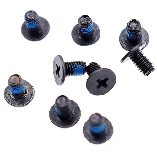 Miniatura 7 de Deal4GO - Paquete de 10 tornillos Phillips de cabeza plana M3 x 0.118 in con niquelado de repuesto para maletín inferior de 2.5 pulgadas SATA Hard