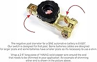 Vista 4 de Interruptor de desconexión de parte superior Post batería maestro