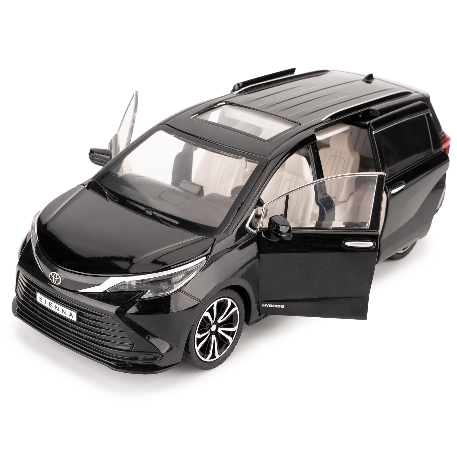 Amazon.com: BDTCTK 1:24 Compatible for Sienna Car Model, Pull Back