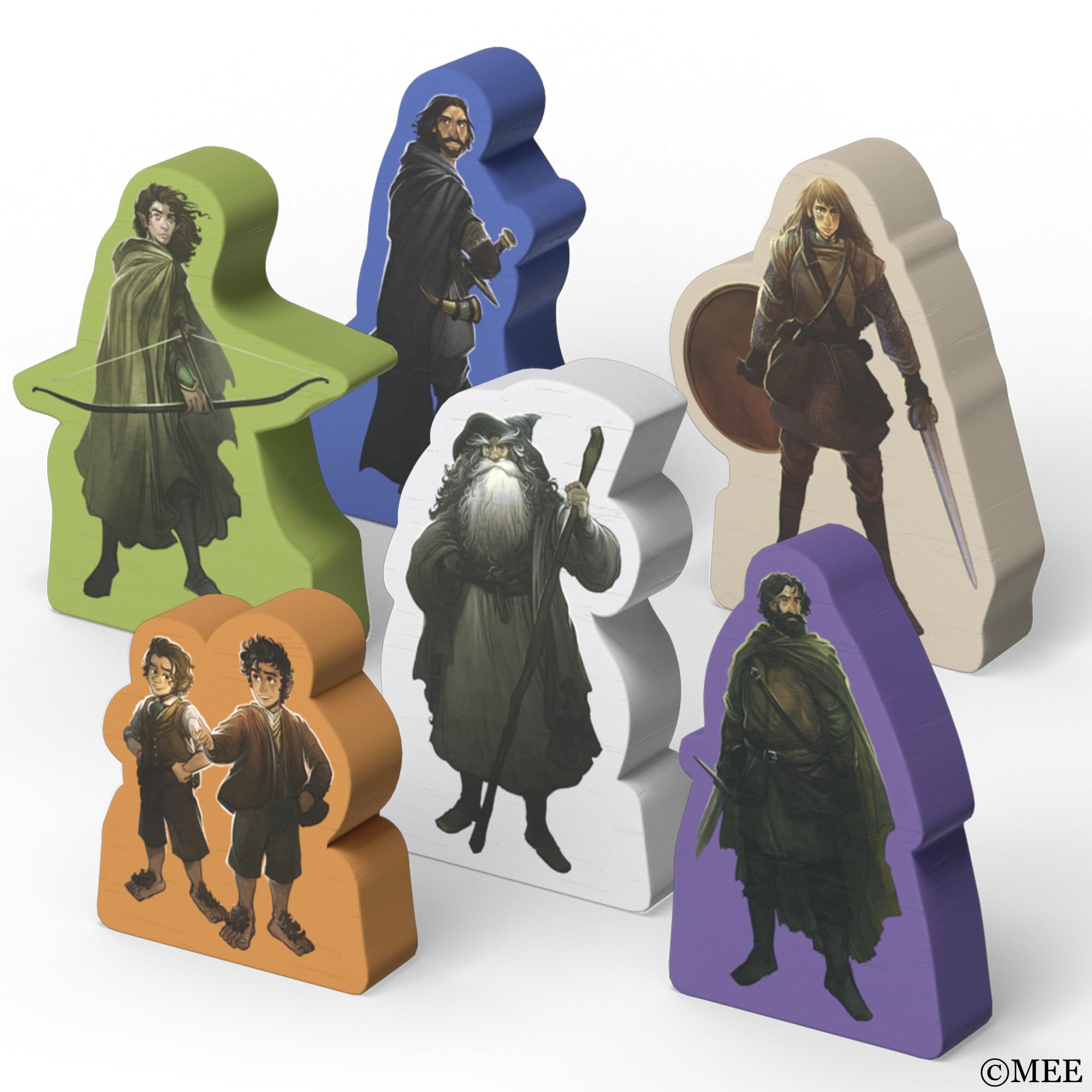 Władca Pierścieni: Fate of The Fellowship Gra planszowa - Chroń Śródziemie w epickiej kooperacyjnej grze strategicznej dla dzieci i dorosłych, od 14 lat, od 1 do 5 graczy, 60
