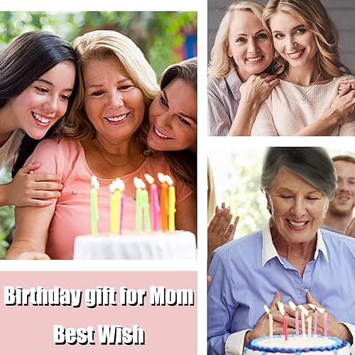 Miniatura 5 de Regalos de cumpleaños para mujer, collar de cumpleaños número 40, 50, 60, 70, 80, 90, collar de nudo de amor de circón, regalos para cumpleaños