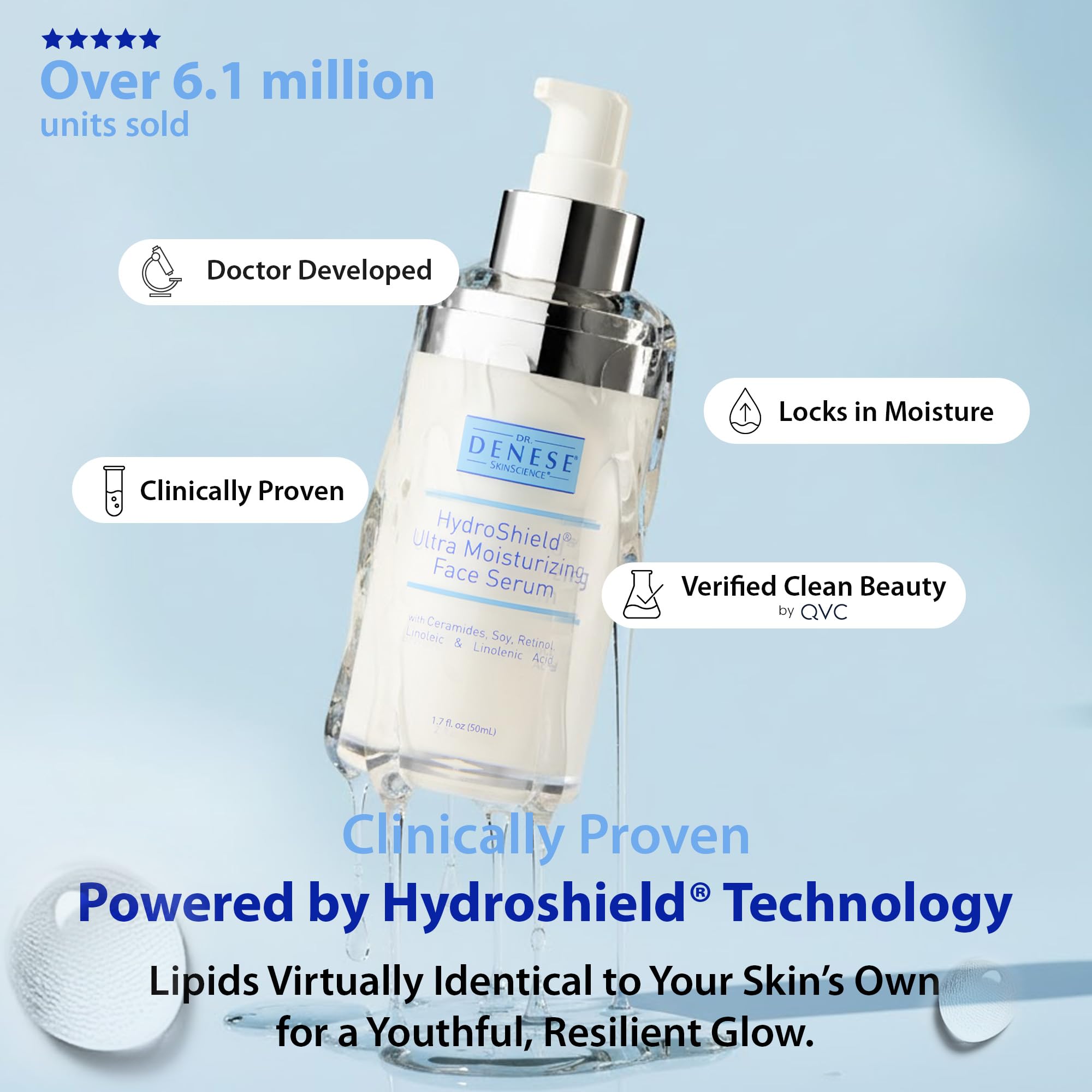 Amazon.com: Dr. Denese SkinScience HydroShield Ultra Face Serum