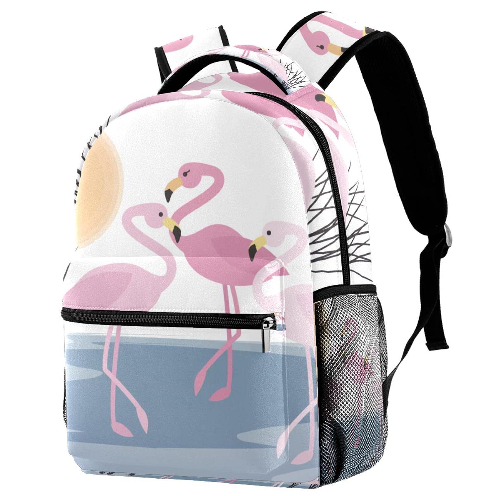 Sac à dos hibou mignon avec grande capacité de rangement multicolore
