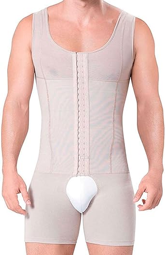 Fajitex Compression Garments Fajas Colombianas Para Hombre Bodysuit Shapewear Shirt Girdle for Men Shaper Liposuction
