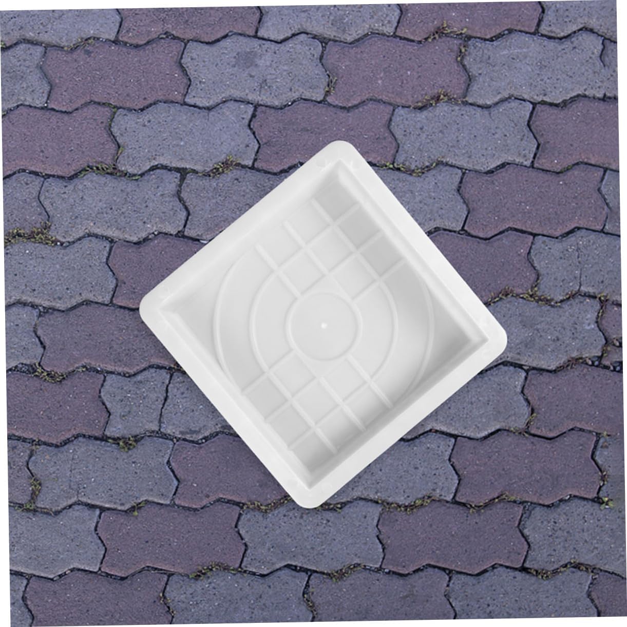 3pcs Spanish Cement Brick Mold Plastic Path Maker Mold for DIY Concrete Paving Reusable Sidewalk Garden Walkway Molds for Stunning