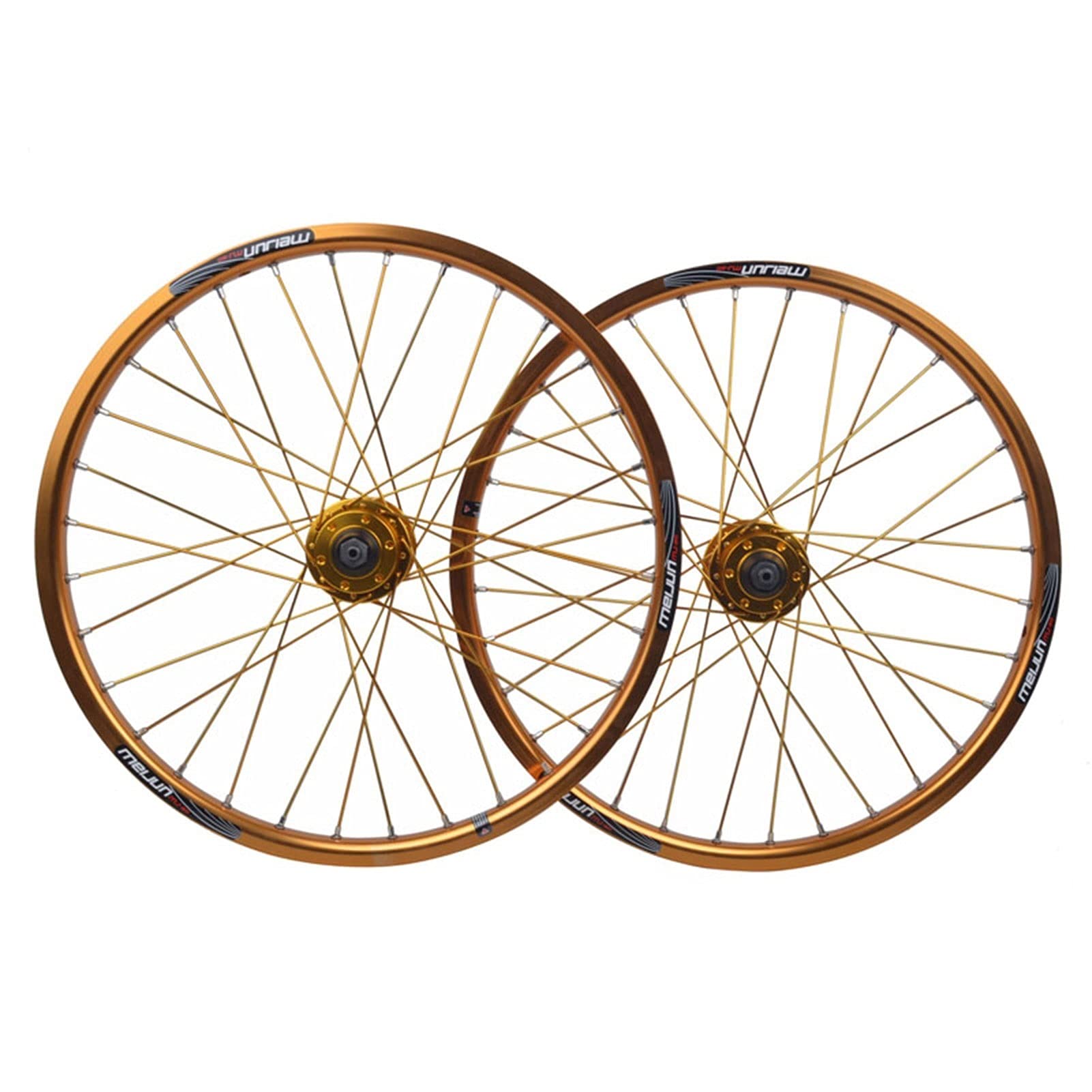 20 Inch 406 Disc Brake Quick Release Wheels For 7-10 Speed BMX Wheelset ...