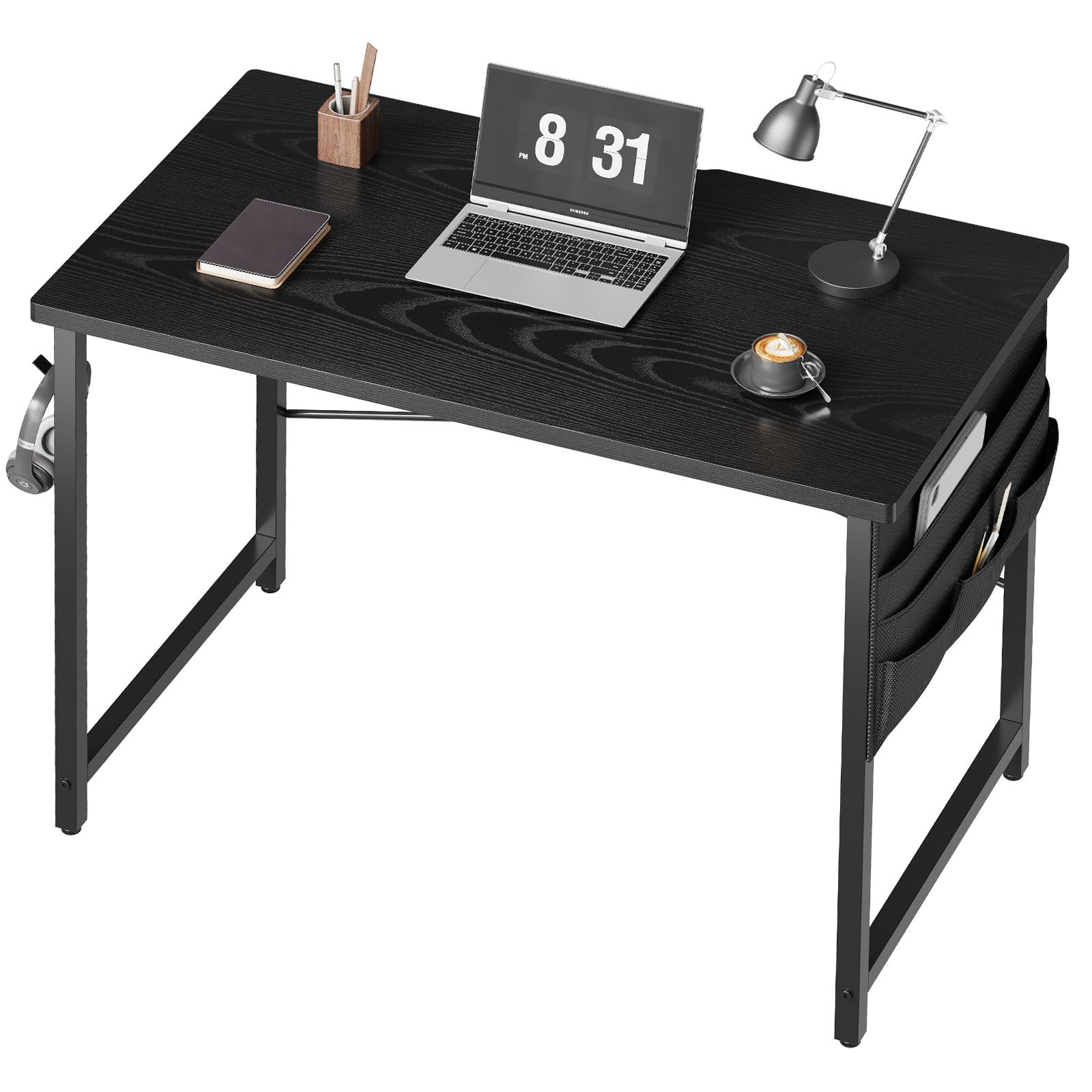 Amazon | YeTom 机 パソコンデスク 机 pc デスク つくえ 幅80*奥行40cm