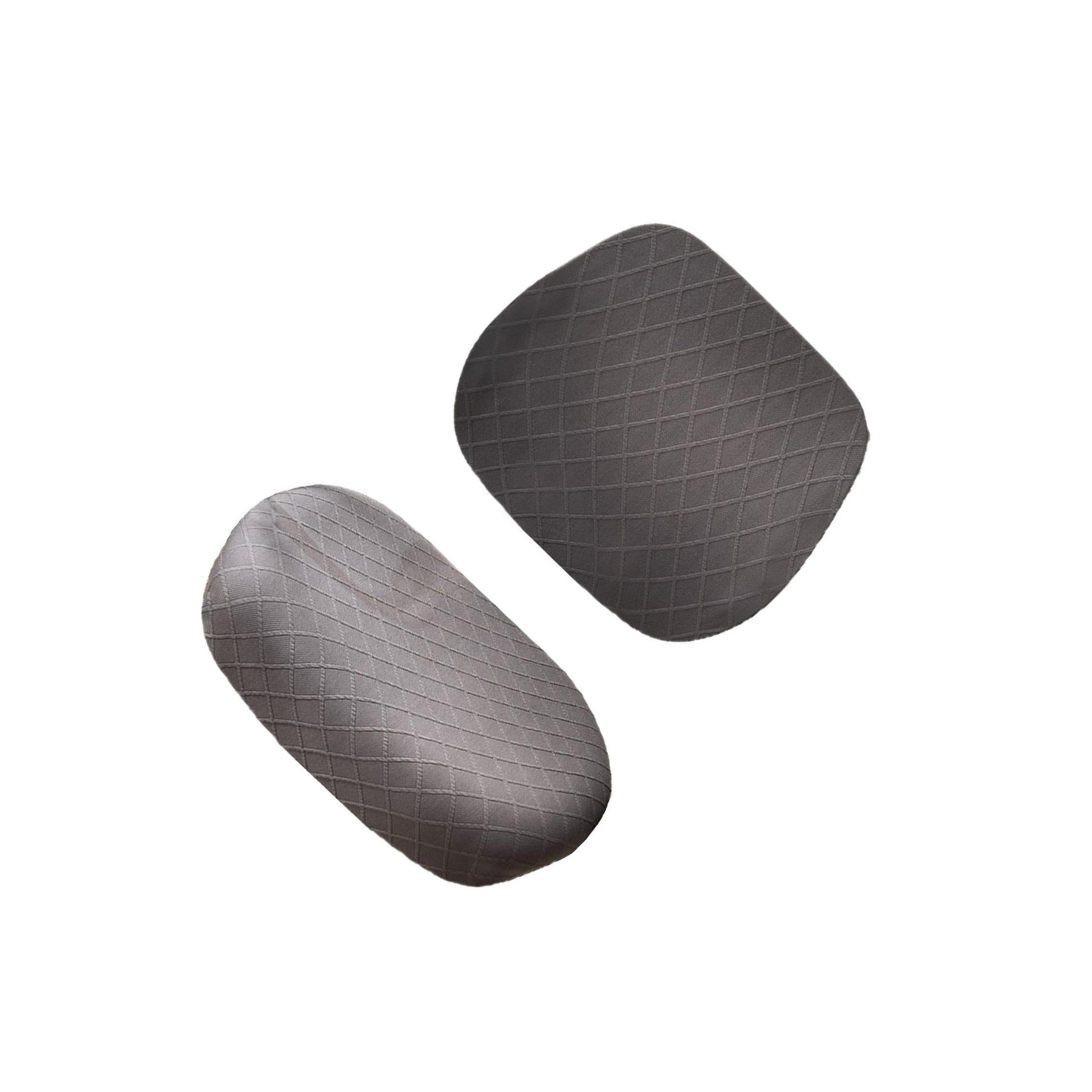 mophrati Elegant Swiveling Seat Cover Slipcovers Stylish Solution Provides Full Coverage And Comfort While Refreshing Office Chairs Appearance Desk Chair Seat, Gray