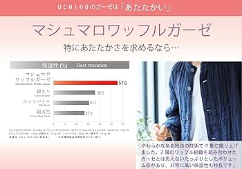 Amazon.co.jp: [UCHINO] ノーカラー ベスト マシュマロ ワッフル
