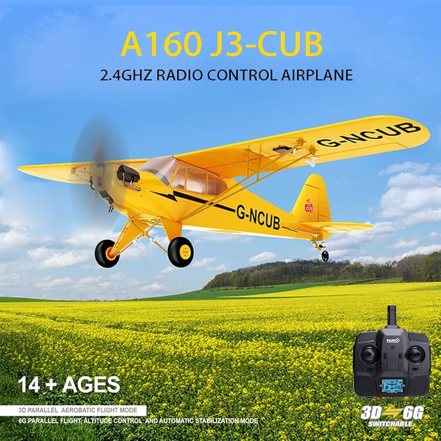 ラジコン飛行機（U99）パイパーJ3CUB ラジコン飛行機（U99）パイパーJ3CUB KK HOBBY 】 PIPER J3 CUB