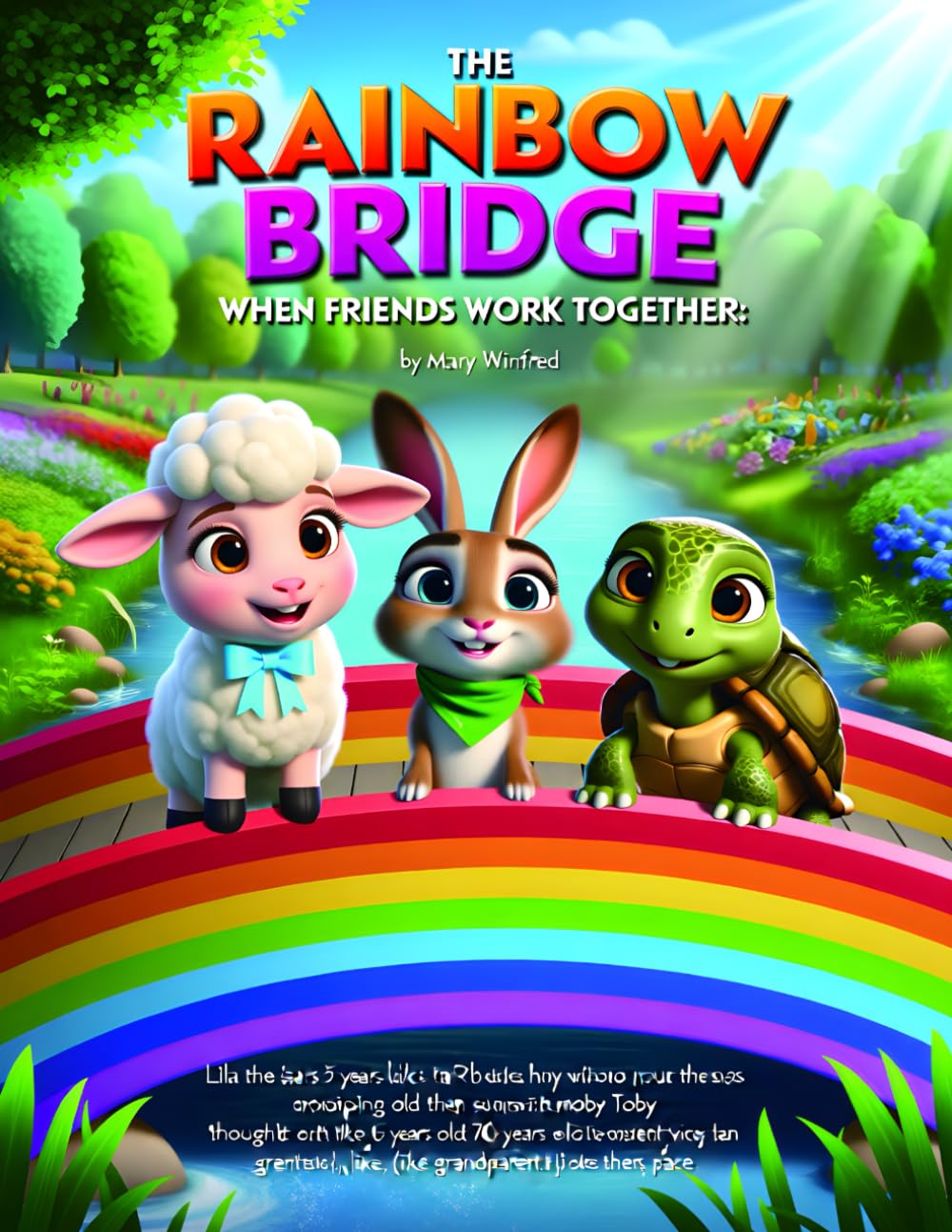 The Rainbow Bridge; when Friends Work Together: Friendship Moral Story
