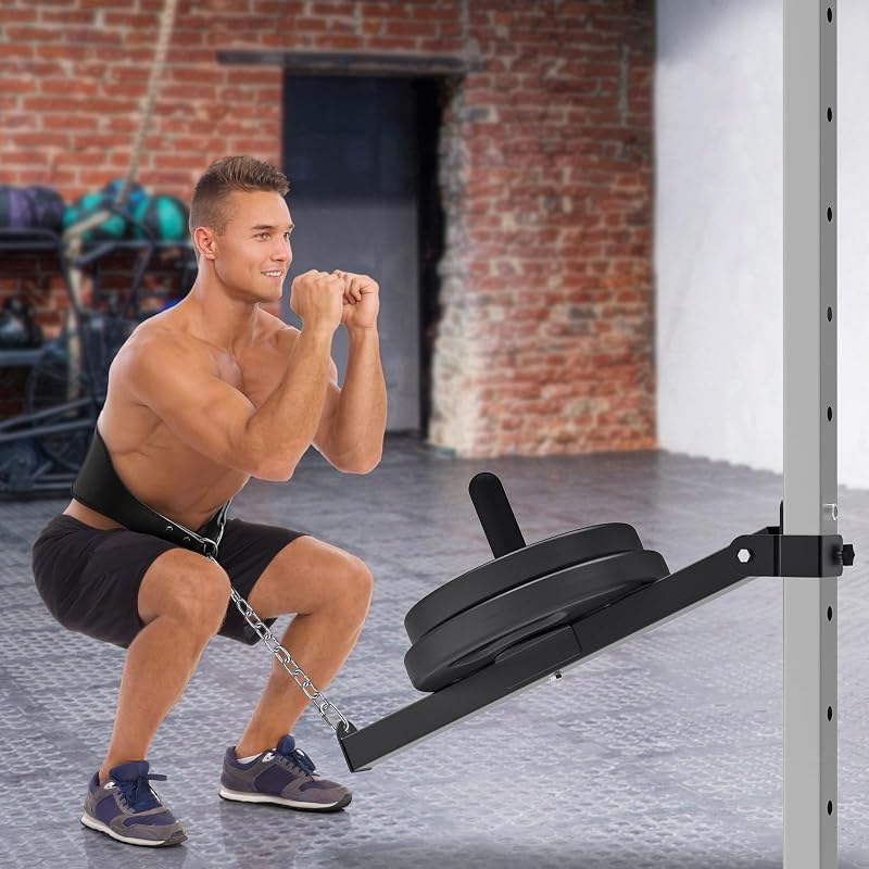 Kipika Övsegédes Guggolás Adapter 2"x2" és 3"x3" Erőkeretekhez - Kompatibilis 1" és 2" Súlytárcsákkal - Erőnléti Edzéshez