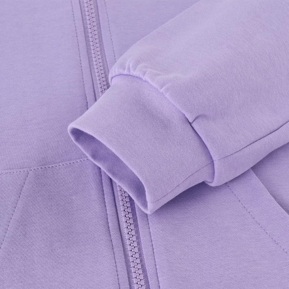 Spring&Gege Boys Lightweight Full Zip Hoodies Long Sleeve Hooded Sweatshirt (5-14 Years) - Image 5