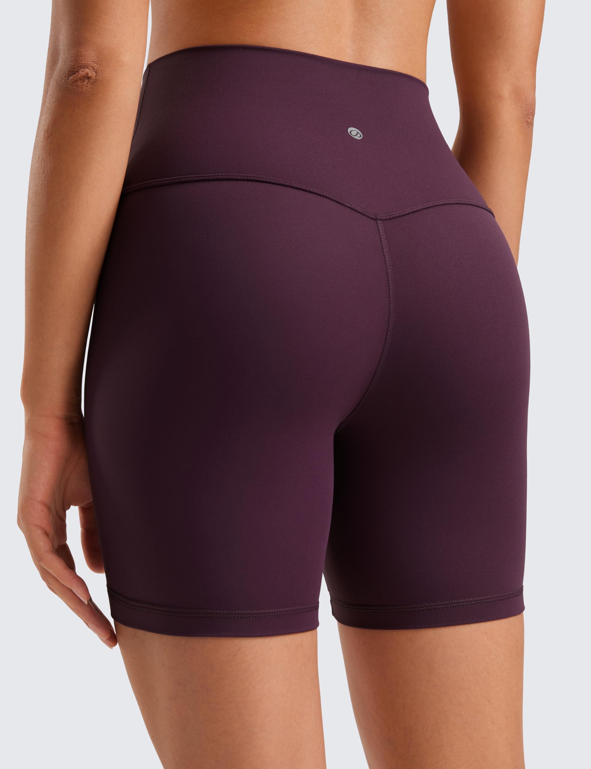 CRZ YOGA Mujeres Butterluxe Mallas Cortas Cintura Alta Fitness Yoga Ejercicio Corriendo Shorts de Ciclismo - 6/10/15/20cm