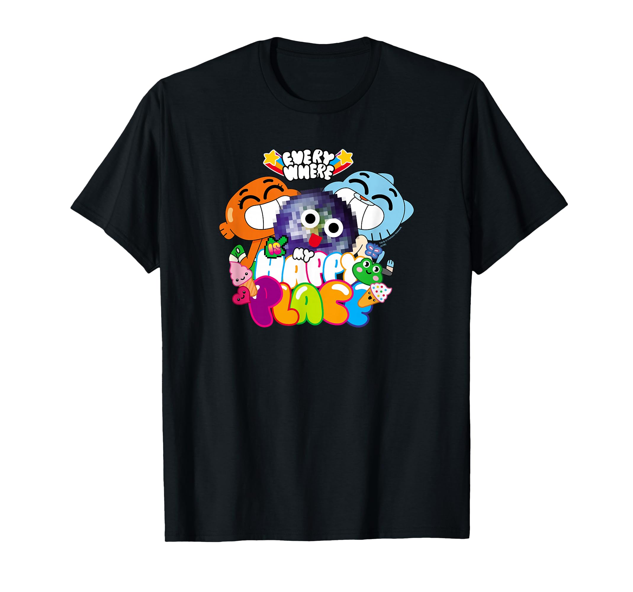 The Amazing World of Gumball Happy Place T-Shirt