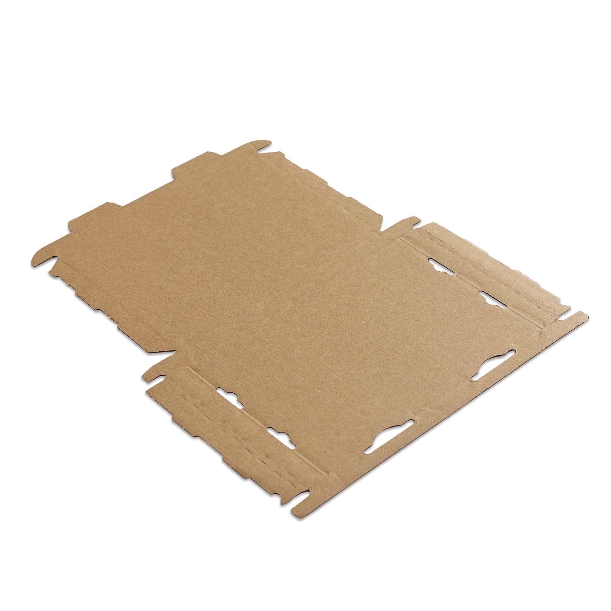 Großbriefkarton 230 x 160 x 20 mm, braun, einwelliger Faltkarton, DIN A5, FEFCO 0427, Versandkarton mit Steckverschluss (200)