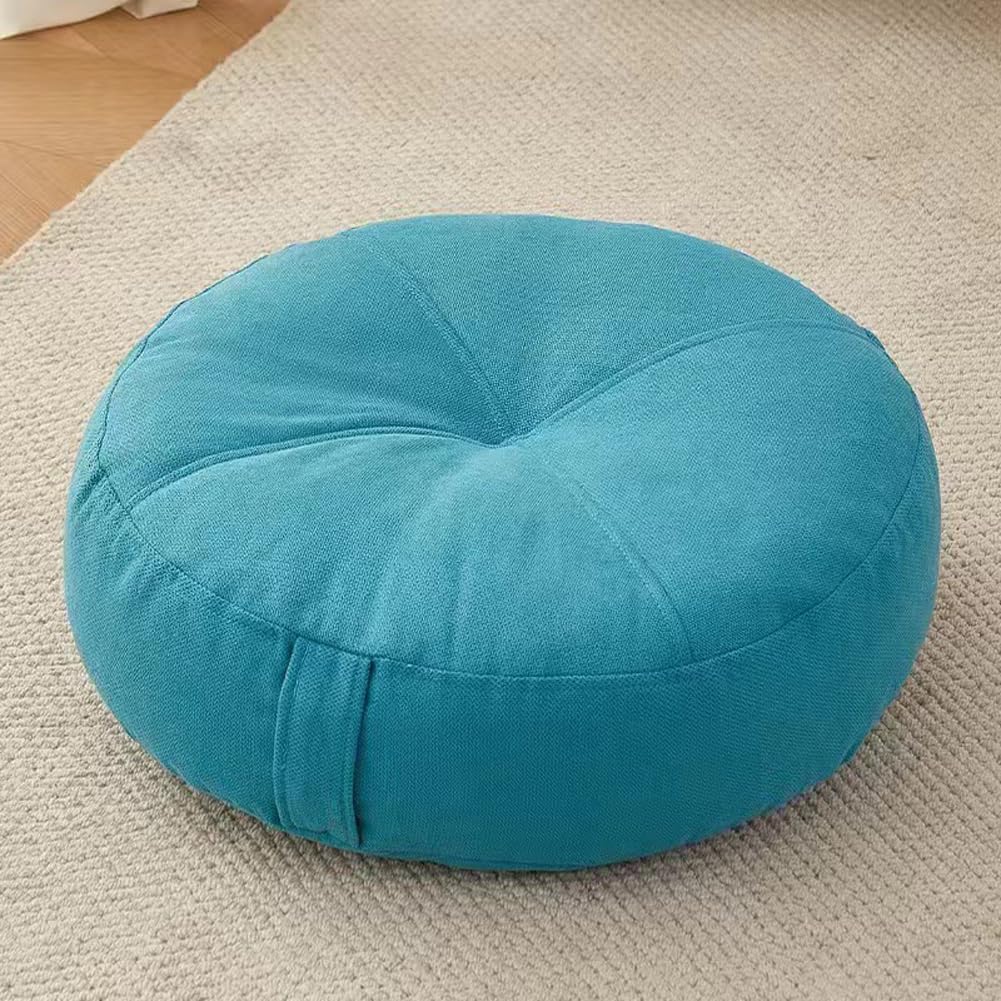 Bardzo gruba bawełniana poduszka do siedzenia do samochodu biurowego i na krzesło, 15 cm, wygodna, dla seniorów i opieki po operacji, okrągła/kwadratowa 60 x 60 cm, ergonomiczne wsparcie i ulga w bólu