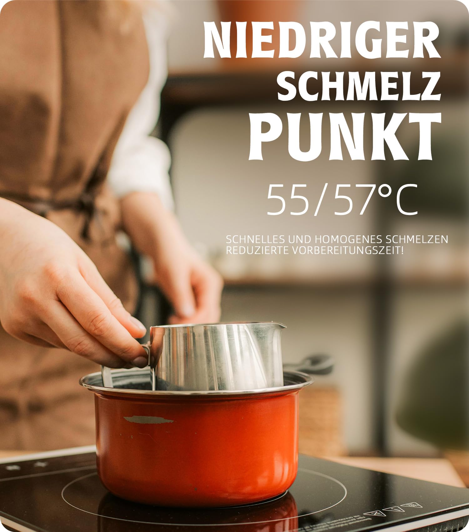 BOYUJK Sojawachs flocken für Kerzen 5KG, Premium Natürlich Kerzenwachs, 100% Sojawachs für die Kerzenherstellung aus biologischem Anbau, ohne Zusatzstoffe, Harmlos und Rein