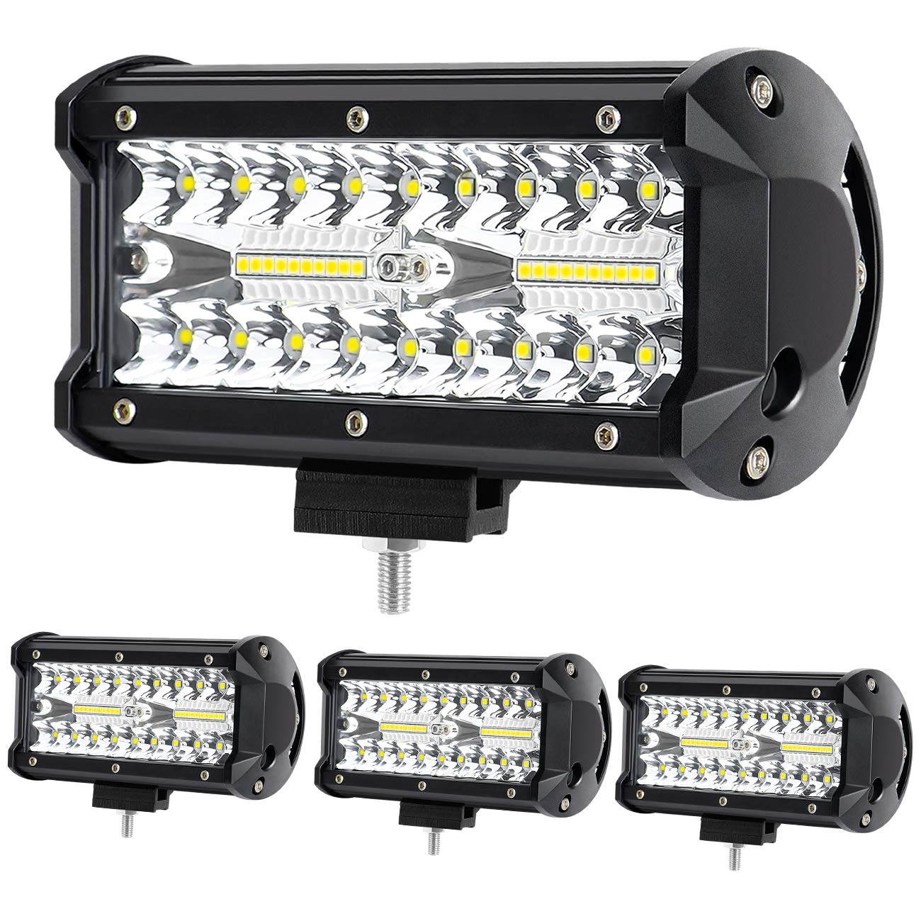 予約販売 Ledワークライト 8個 フォグランプ 投光器 12v 24v 兼用 1w 現在在庫あり 自動車 オートバイ Rspg Spectrum Eu