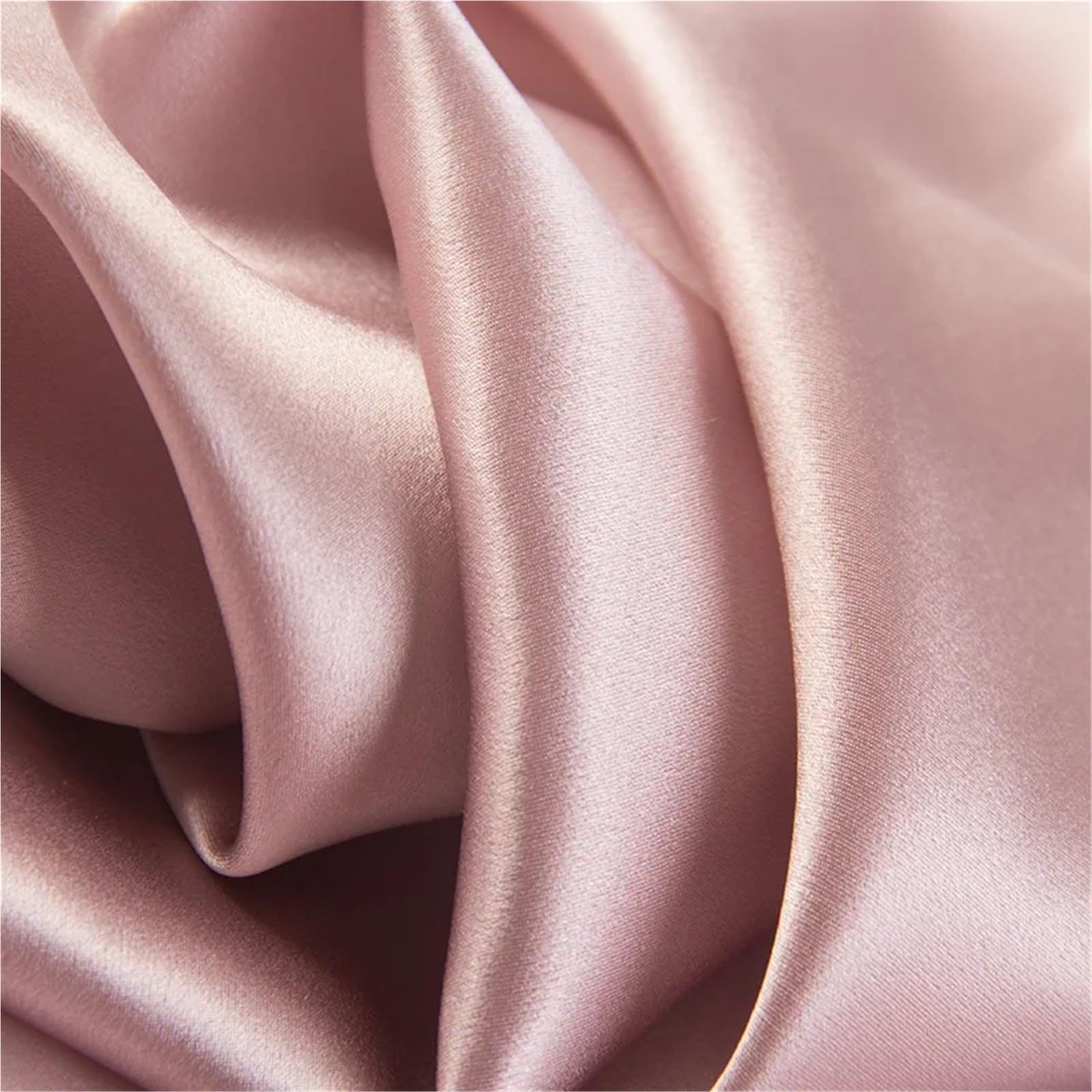 Polyester-Chiffon, Seidenstoff, Breite 280 cm, 22 Momme, 1–1,5 Meter(9-Apple Green,1M)