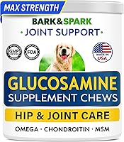 Vista 14 de BARK&SPARK Glucosamina Líquida para Perros con Colágeno (16 OZ) Suplemento Avanzado para la Movilidad Articular para Perros - Fórmula Avanzada