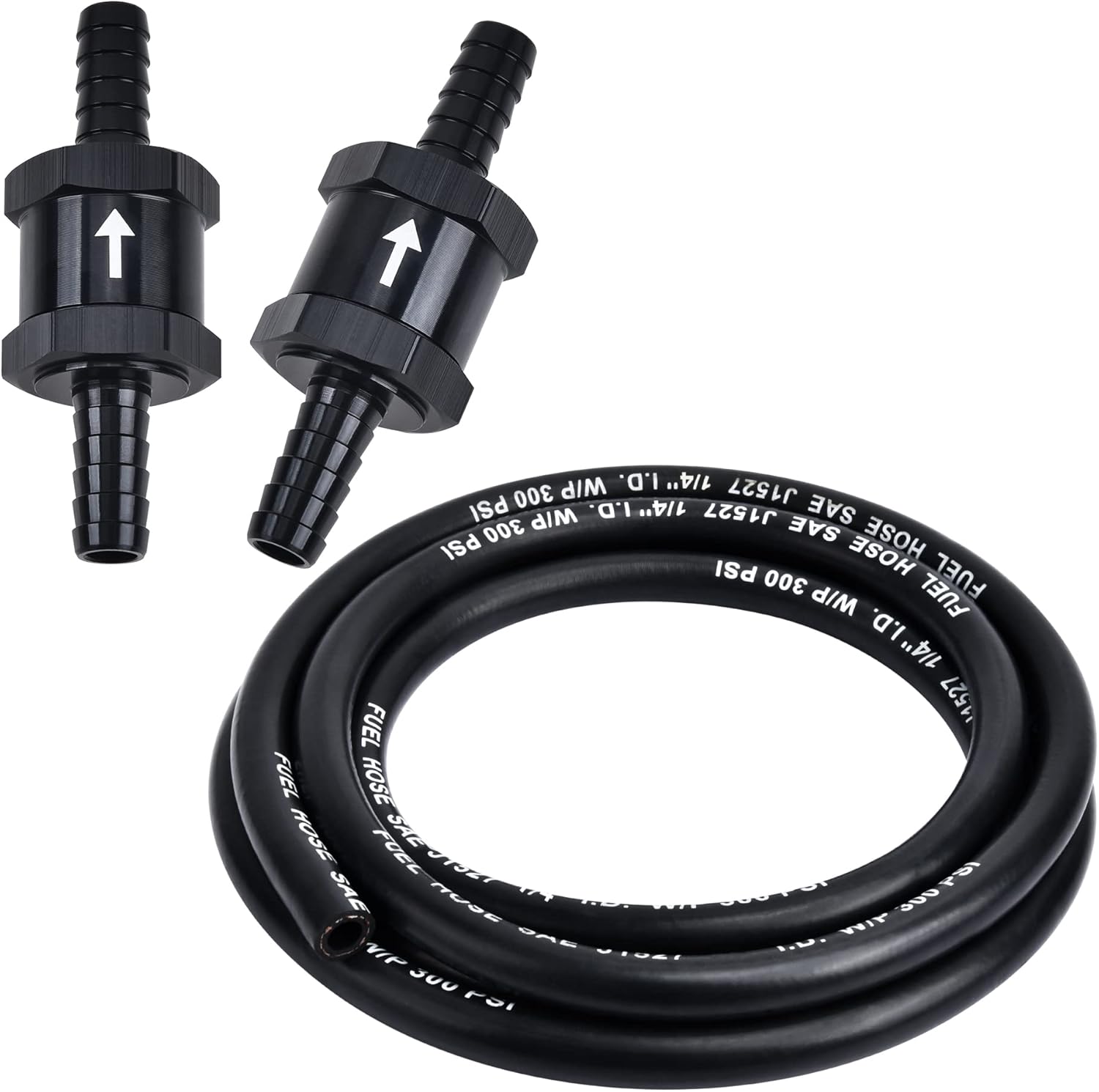 EVIL ENERGY 1/4 Fuel Line Hose Marine Rubber 10FT USCG Type