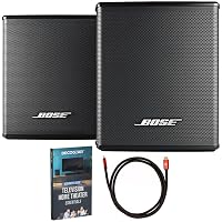 Bose Surround Sound System for Home Theater, Black 809281-1100 Bundle