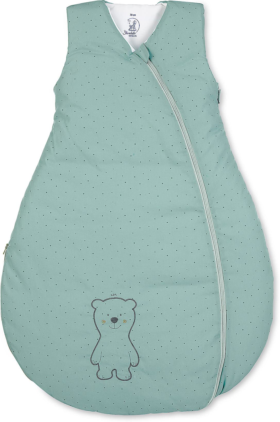 Sterntaler Unisex Kinder Sterntaler Funktionsschlafsack, Pony Pauline, Ganzjährig, Wärmeregulierung, Reißverschluss Funktionsschlafsack 100cm Emmi (1er Pack)