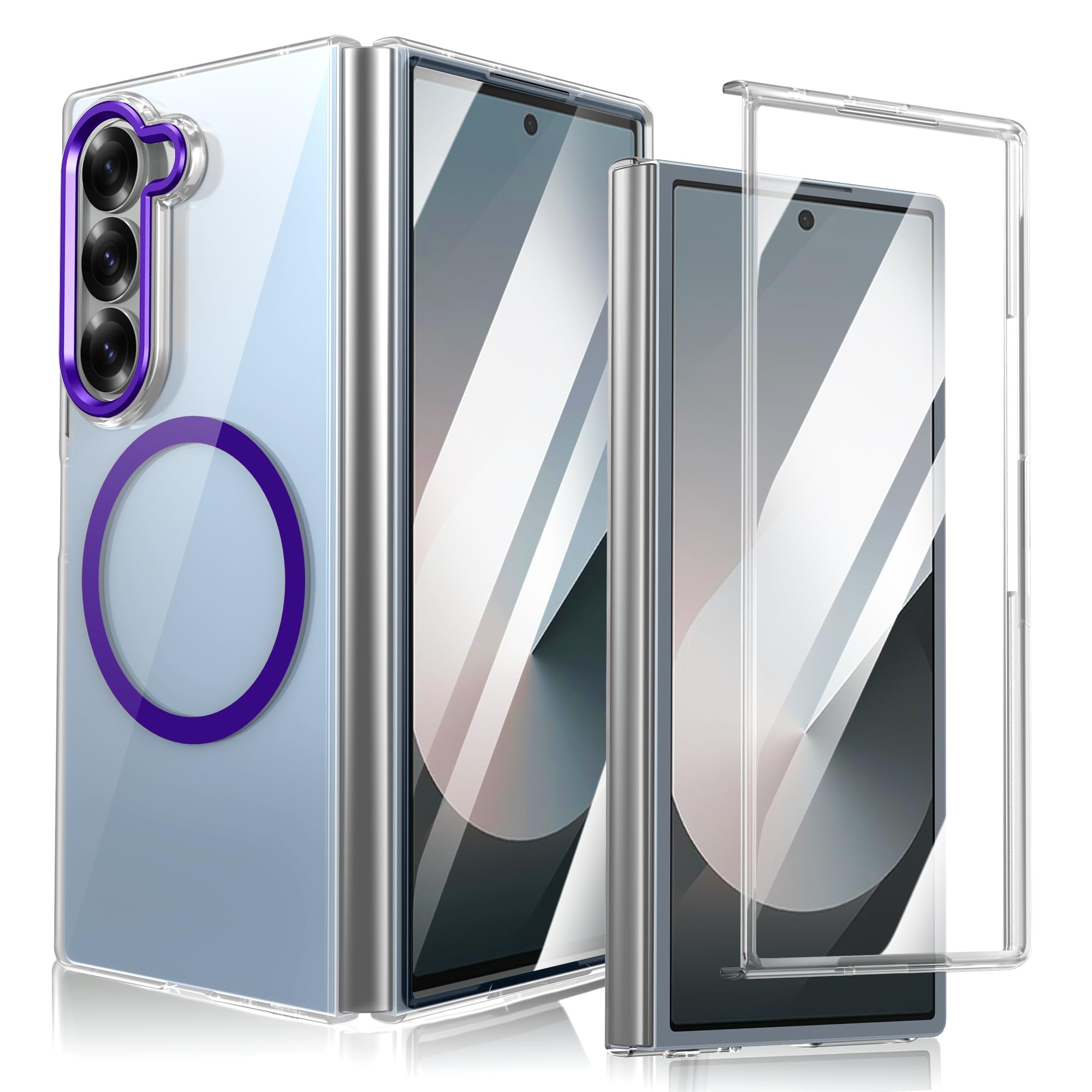 Coque Samsung Galaxy Z Fold 6 fine transparente pour protéger le dos - 8