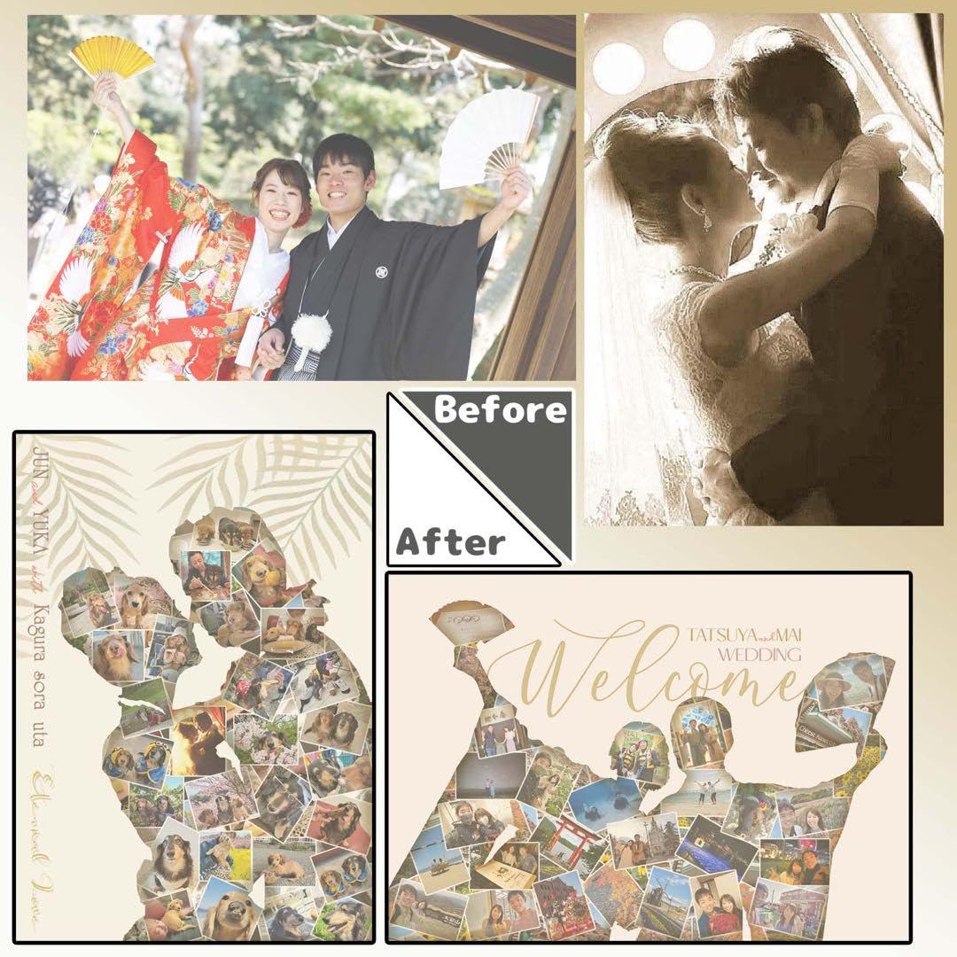 Amazon.co.jp: ウェルカムボード ウェルカムスペース 結婚祝い 結婚