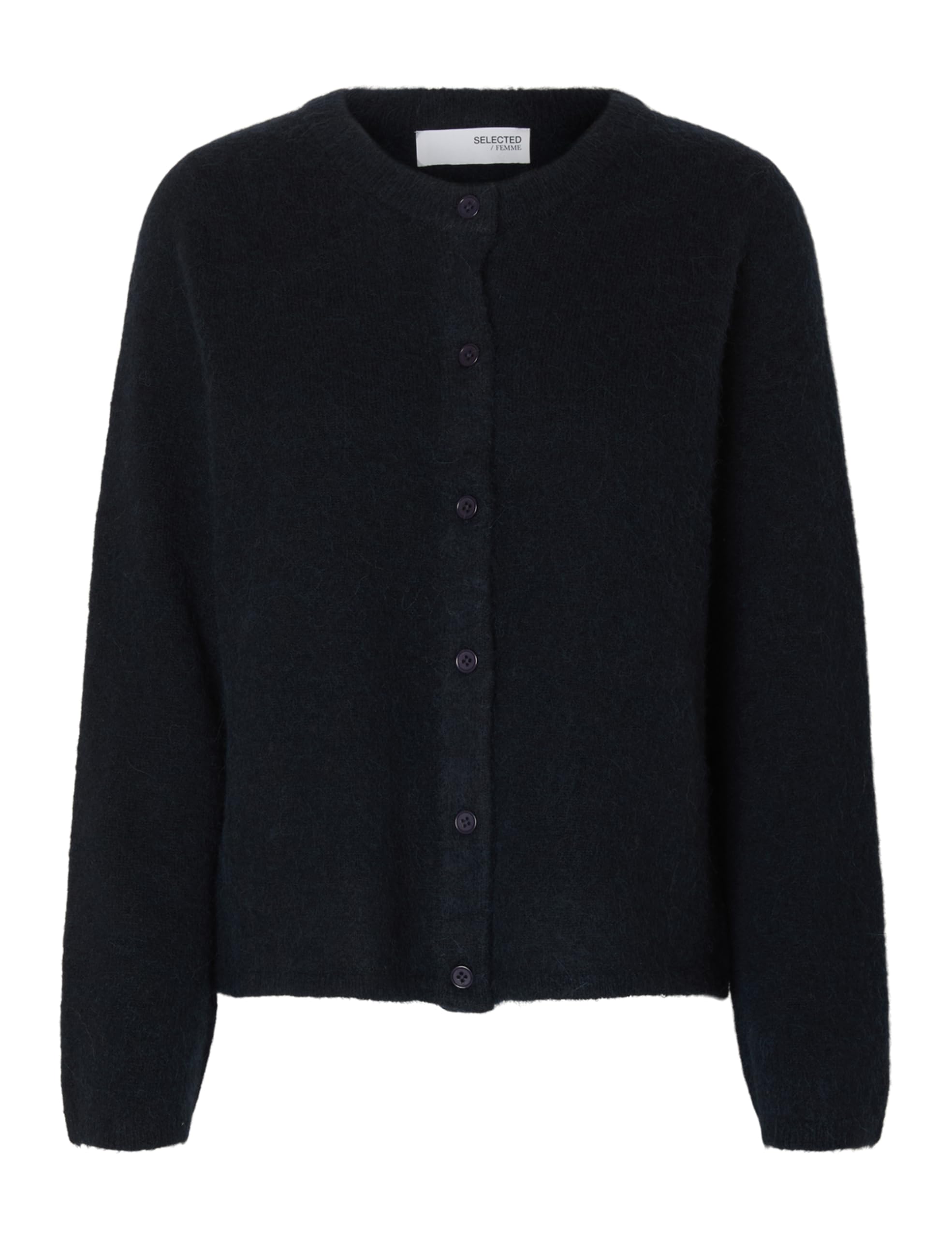 SELECTED FEMME Slflulu New LS Knit Cardigan Noos, Dark Sapphire, M