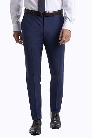 Calvin Klein Men's Skinny Fit Men’s Suit Separates with Performance Stretch Fabric Business Suit Pants Set